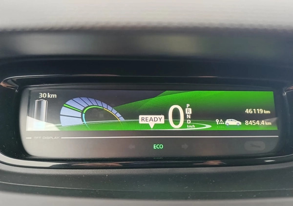 Renault Zoe cena 54900 przebieg: 46119, rok produkcji 2017 z Warszawa małe 497